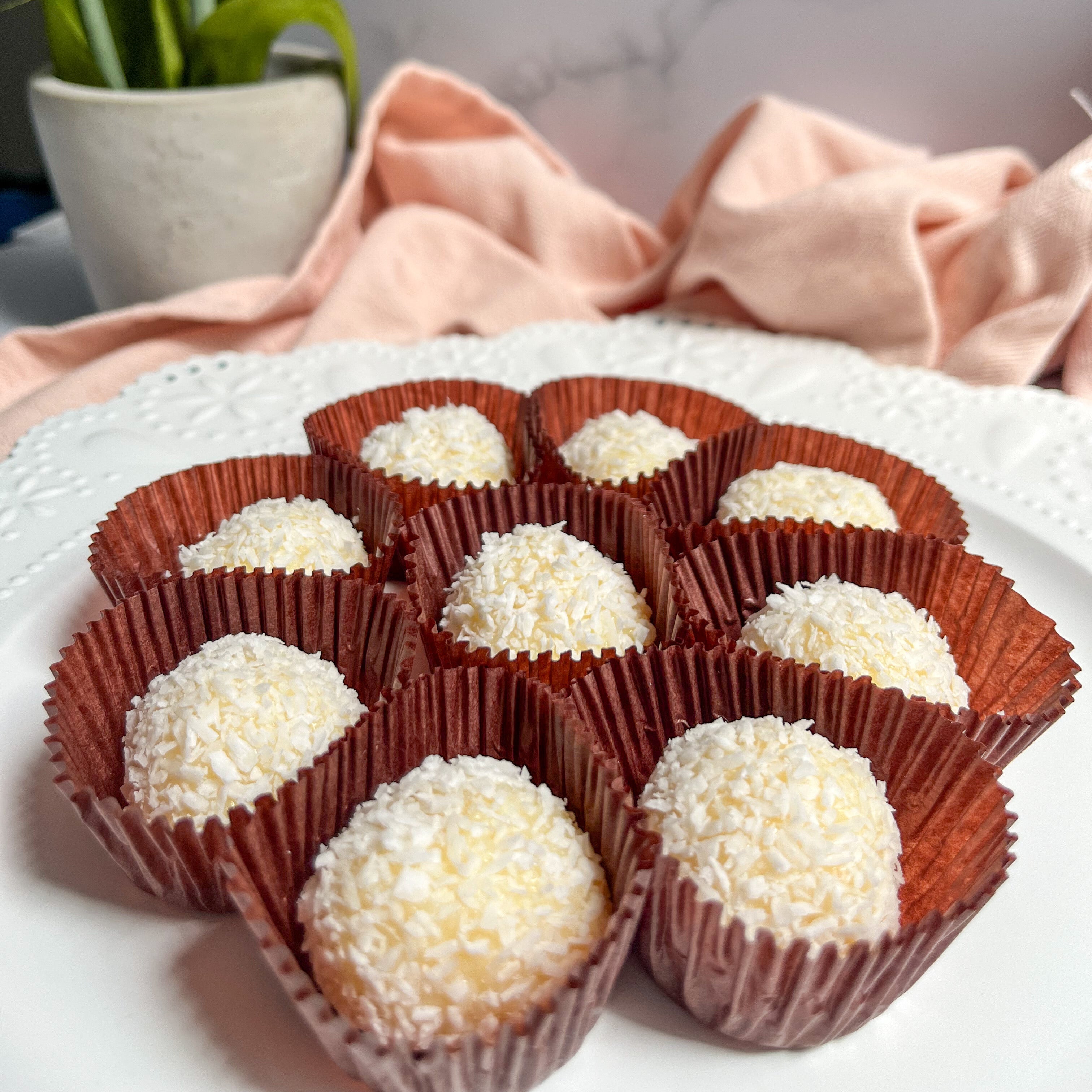 Trufas de Coco pack fiestero kdulce